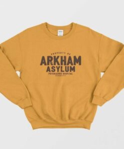 Batman Arkham Asylum Property of Arkham Asylum Sweatshirt 2