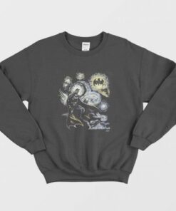 Batman Starry Night Vincent Van Gogh Sweatshirt 2