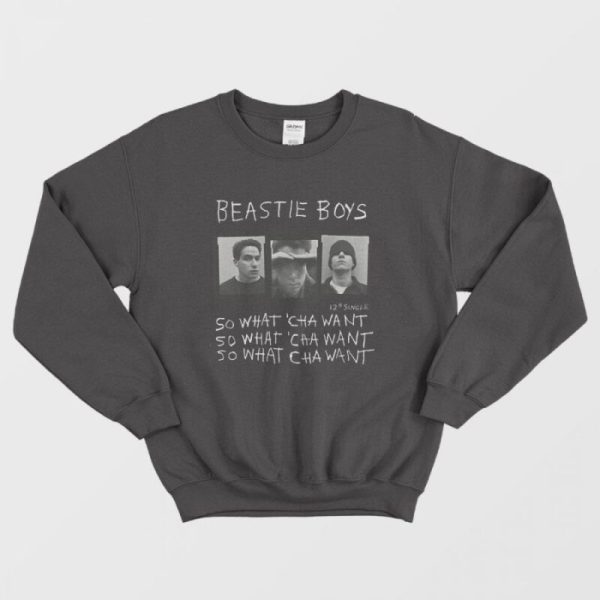 Beastie So Whatcha Want Rock Music Sweatshirt