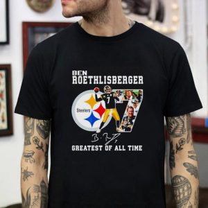 Ben Roethlisberger Greatest Of All Time Hoodie Long Sleeve Unisex T-Shirt