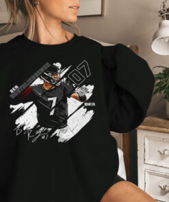 Ben Roethlisberger Stripes Pittsburgh Steelers Sweatshirt 1