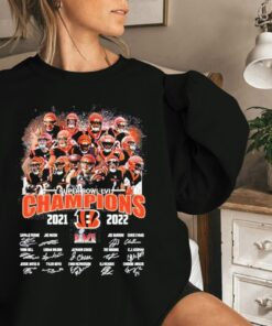 Bengals Champions Super Bowl LVI Shirt 1 Bengals Champions Super Bowl LVI Shirt 2
