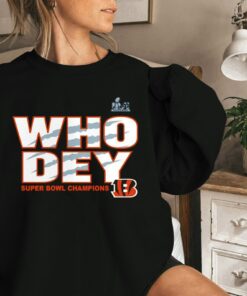 Bengals Super Bowl LVI Champions Shirt 1 Bengals Super Bowl LVI Champions Shirt 2