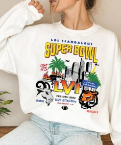 Bengals Vs Rams Super Bowl LVI Shirt 1
