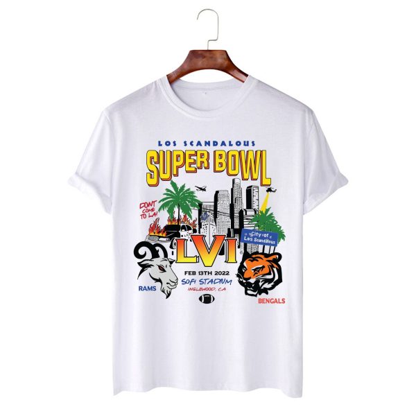 Bengals Vs Rams Super Bowl LVI Shirt