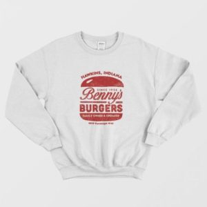 Bennys Burgers Stranger Things Sweatshirt 2