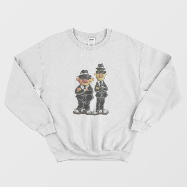 Bert and Ernie The Blues Brothers Sweatshirt