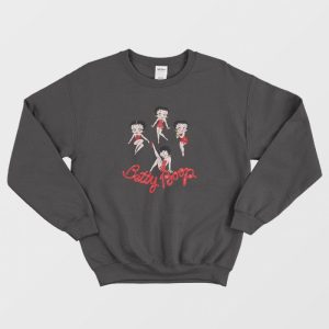 Betty Boop Cartoon Characters Sweatshirt