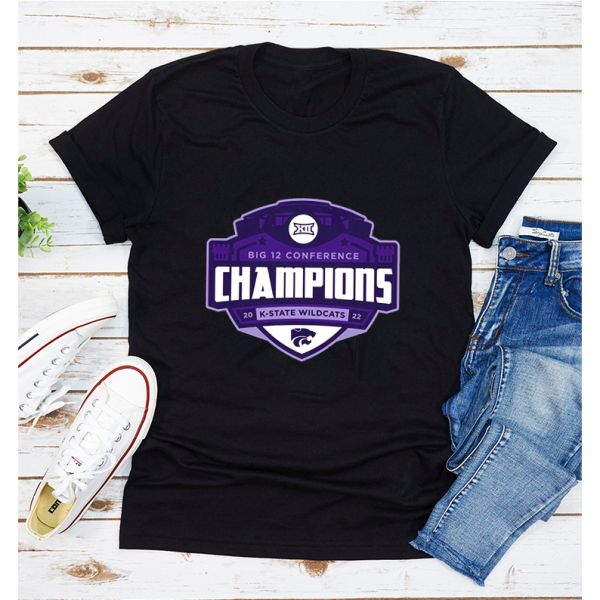 Big 12 Conference Champions 2022 Kansas State Wildcats Shirt