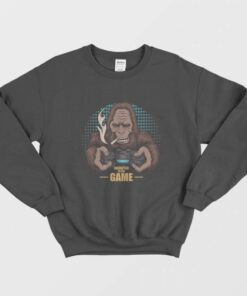 Bigfoot Addicted To The Game Sweatshirt 1