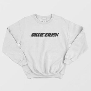 Billie Eilish Black Racer Sweatshirt