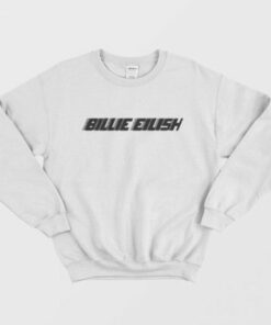 Billie Eilish Black Racer Sweatshirt 2