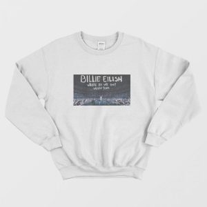 Billie Eilish Where Do We Go World Tour Sweatshirt Bridgestone Arena 1