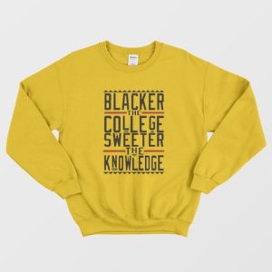 Blacker The College Sweater The Knowledge Sweatshirt 2