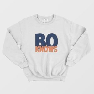 Bo Nix College Football Fan Bo Knows Parody Sweatshirt 2