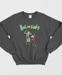 Bob and Corby Sweatshirt Parody Rick and Morty 1