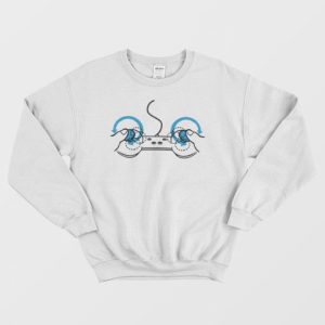 Boob Controller Game Controller Sweatshirt