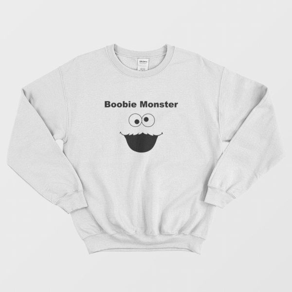 Boobie Monster Cookie Monster Sweatshirt