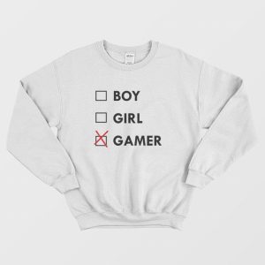 Boy Girl Gamer Sweatshirt