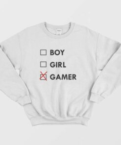 Boy Girl Gamer Sweatshirt 3