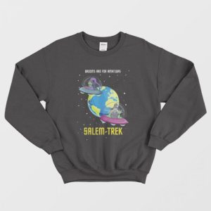 Brooms Are For Amateurs Salem Trek Sweatshirt 1