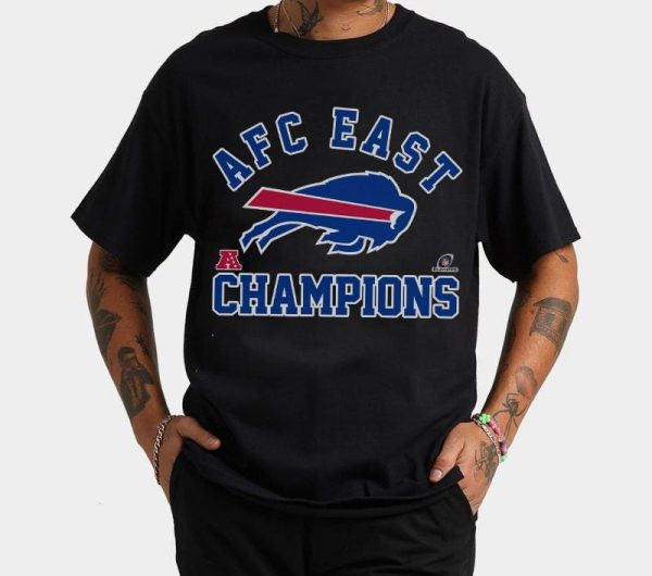 Buffalo Bills AFC East Division Champions T-Shirt