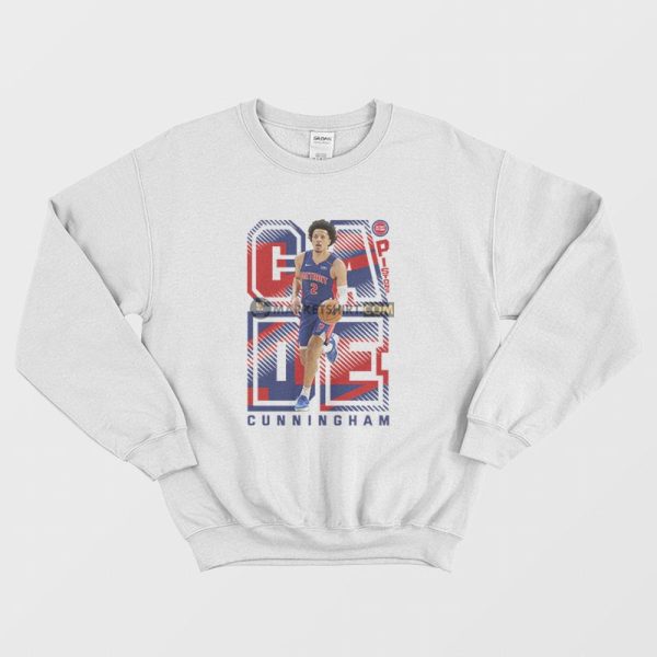 Cade Cunningham Detroit Pistons Sweatshirt