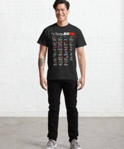 Calendar Formula 1 Race Cars 2022 Unisex T Shirt 3