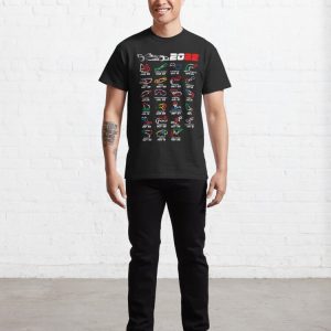 Calendar Formula 1 Race Cars 2022 Unisex T Shirt 3