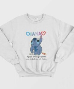 Camiseta Lilo Y Stitch ohana Sweatshirt 1
