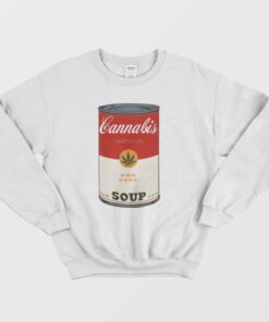 Cannabis Soup Parody Of Campbells Soup That 70s Show Sweatshirt 1