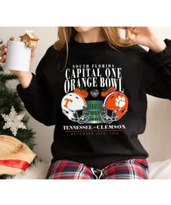 Capital One Orange Bowl Champs Tennessee Volunteers Vs Clemson Tigers Tee 1 Capital One Orange Bowl Champs Tennessee Volunteers Vs Clemson Tigers Tee 2