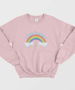 Care Bears Rainbow I Hate Everyone Sweatshirt 1