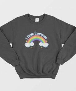 Care Bears Rainbow I Hate Everyone Sweatshirt 3