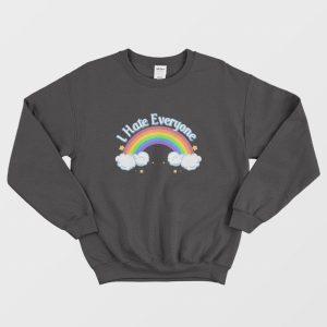 Care Bears Rainbow I Hate Everyone Sweatshirt 3