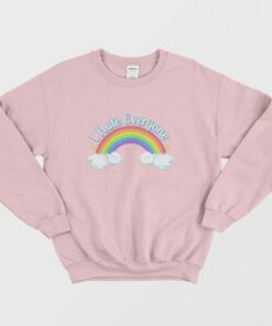 Care Bears Rainbow I Hate Everyone Sweatshirt 4