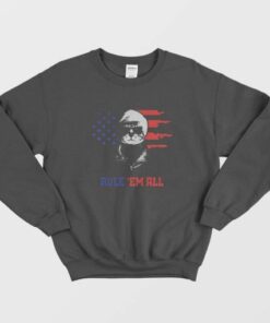 Cat Donald Trump Rule 'em All Sweatshirt 1 Cat Donald Trump Rule em All Sweatshirt 2