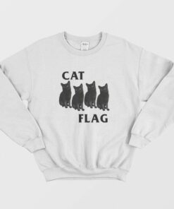 Cat Flag Parody Sweatshirt 1
