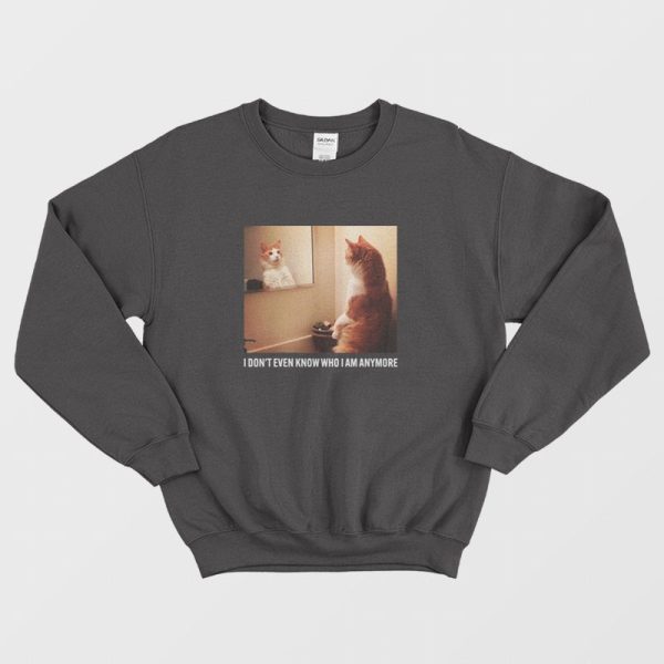 Cat I Don’t Even Know Who I Am Anymore Sweatshirt