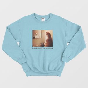 Cat I Don’t Even Know Who I Am Anymore Sweatshirt