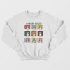Cat My Many Moods Sweatshirt