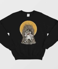 Cat of Throne Sweatshirt 1
