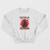 Catzilla Godzilla Parody Sweatshirt