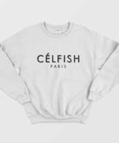 Celfie Paris Sweatshirt Trendy Clothing 2