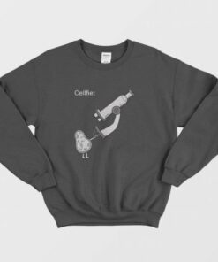 Cellfie Funny Science Biology Sweatshirt 3