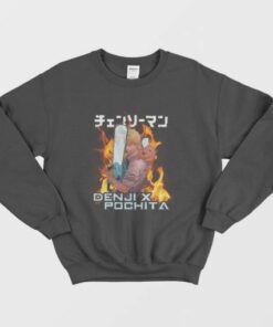 Chainsaw Man Denji and Pochita Sweatshirt 3