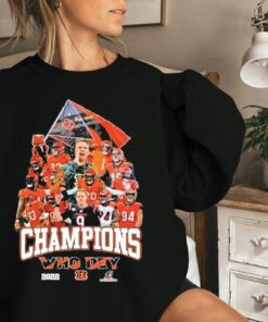 Champions Bengals 2022 Unisex Shirt 1 Champions Bengals 2022 Unisex Shirt 2