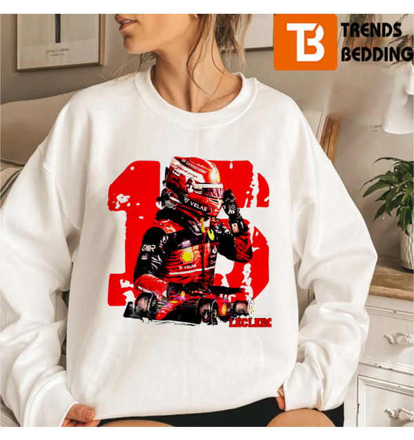 Charles Leclerc 16 F1 Scuderia Ferrari Unisex Sweatshirt