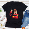 Charles Leclerc Finger Celebration F1 Fan Gifts T-Shirt
