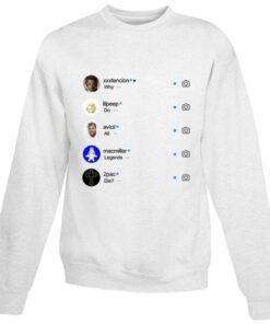 Cheap For Sale Why Do All Legend Die Instagram Sweatshirt 1